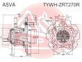 СТУПИЦА ЗАДНЯЯ TYWH-ZRT270R