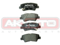 КОЛОДКИ ТОРМОЗНЫЕ ДИСКОВЫЕ ЗАДНИЕ AKD-12205