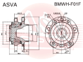 СТУПИЦА ПЕРЕДНЯЯ BMWH-F01F