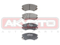 КОЛОДКИ ТОРМОЗНЫЕ ПЕРЕДНИЕ AKD-31204