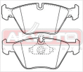 КОЛОДКИ ТОРМОЗНЫЕ ДИСКОВЫЕ ПЕРЕДНИЕ AKD-1061