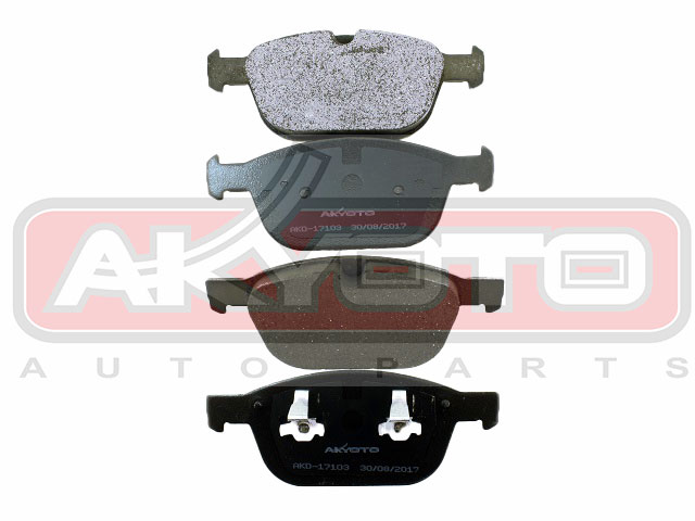 КОЛОДКИ ТОРМОЗНЫЕ ДИСКОВЫЕ ПЕРЕДНИЕ AKD-17103