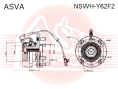 СТУПИЦА ПЕРЕДНЯЯ NSWH-Y62F2
