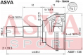 ШРУС НАРУЖНЫЙ 45x70x35 PG-78A54
