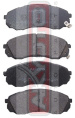 КОЛОДКИ ТОРМОЗНЫЕ ДИСКОВЫЕ ПЕРЕДНИЕ AKD-12103