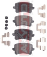 КОЛОДКИ ТОРМОЗНЫЕ ДИСКОВЫЕ ЗАДНИЕ AKD-23203
