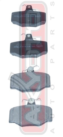 КОЛОДКИ ТОРМОЗНЫЕ ДИСКОВЫЕ ЗАДНИЕ AKD-1310