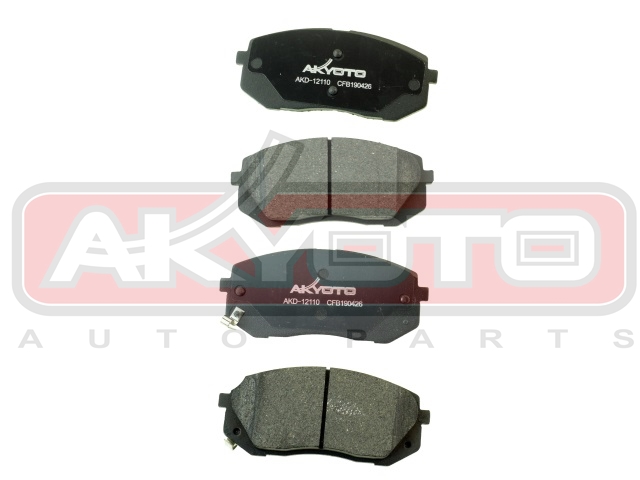 КОЛОДКИ ТОРМОЗНЫЕ ДИСКОВЫЕ ПЕРЕДНИЕ AKD-12110