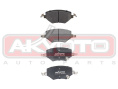 КОЛОДКИ ТОРМОЗНЫЕ ДИСКОВЫЕ ПЕРЕДНИЕ AKD-38106