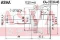 ШРУС НАРУЖНЫЙ 26x60x27 KA-CD3A46