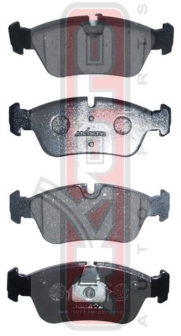 КОЛОДКИ ТОРМОЗНЫЕ ДИСКОВЫЕ ПЕРЕДНИЕ AKD-1011
