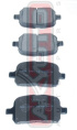 КОЛОДКИ ТОРМОЗНЫЕ ДИСКОВЫЕ ПЕРЕДНИЕ AKD-1401