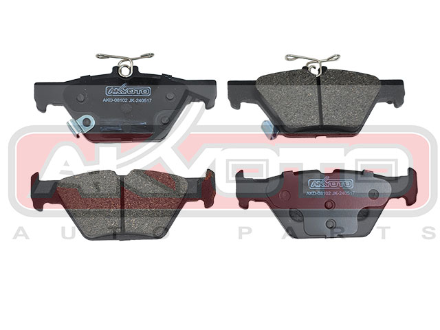 КОЛОДКИ ТОРМОЗНЫЕ ДИСКОВЫЕ ПЕРЕДНИЕ AKD-08102
