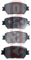 КОЛОДКИ ТОРМОЗНЫЕ ДИСКОВЫЕ ПЕРЕДНИЕ AKD-1479