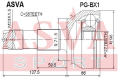 ШРУС НАРУЖНЫЙ 27x72x35 PG-BX1