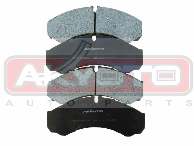 КОЛОДКИ ТОРМОЗНЫЕ ДИСКОВЫЕ ЗАДНИЕ AKD-9804