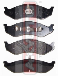 КОЛОДКИ ТОРМОЗНЫЕ ДИСКОВЫЕ ПЕРЕДНИЕ AKD-8490