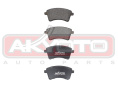 КОЛОДКИ ТОРМОЗНЫЕ ДИСКОВЫЕ ПЕРЕДНИЕ AKD-24106