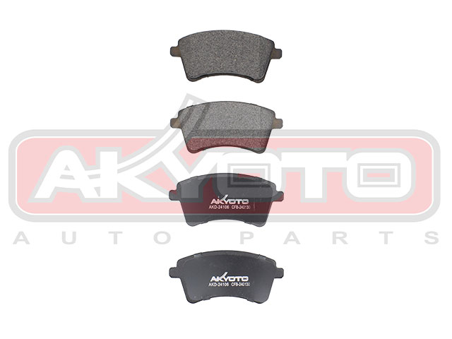 КОЛОДКИ ТОРМОЗНЫЕ ДИСКОВЫЕ ПЕРЕДНИЕ AKD-24106