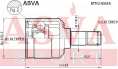 ШРУС ВНУТРЕННИЙ 24x41x27 MTIU-EA5A
