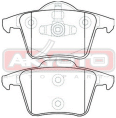 КОЛОДКИ ТОРМОЗНЫЕ ДИСКОВЫЕ ЗАДНИЕ AKD-0358