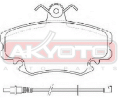 КОЛОДКИ ТОРМОЗНЫЕ ДИСКОВЫЕ ПЕРЕДНИЕ С ДАТЧИКОМ AKD-1251