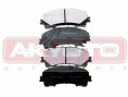 КОЛОДКИ ТОРМОЗНЫЕ ДИСКОВЫЕ ПЕРЕДНИЕ AKD-02108