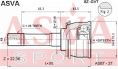 ШРУС НАРУЖНЫЙ 29x48x26 SZ-GVT