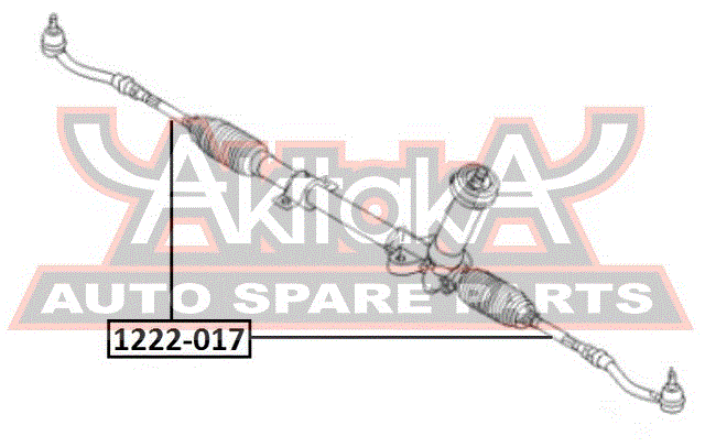 ТЯГА РУЛЕВАЯ 1222-017