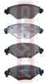 КОЛОДКИ ТОРМОЗНЫЕ ДИСКОВЫЕ ПЕРЕДНИЕ AKD-0183