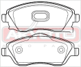 КОЛОДКИ ТОРМОЗНЫЕ ДИСКОВЫЕ ПЕРЕДНИЕ AKD-0361