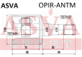 ШРУС ВНУТРЕННИЙ ЛЕВЫЙ 34x35x27 OPIR-ANTM