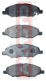 КОЛОДКИ ТОРМОЗНЫЕ ДИСКОВЫЕ ПЕРЕДНИЕ AKD-2452