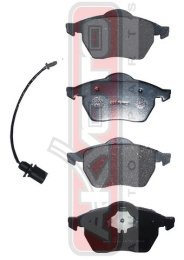 КОЛОДКИ ТОРМОЗНЫЕ ДИСКОВЫЕ ПЕРЕДНИЕ С ДАТЧИКОМ AKD-1029