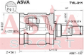 ШРУС ВНУТРЕННИЙ ЛЕВЫЙ 27x50x24 (OEM-исполнение) TYIL-911
