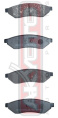 КОЛОДКИ ТОРМОЗНЫЕ ДИСКОВЫЕ ЗАДНИЕ AKD-0375