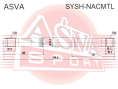ПОЛУОСЬ ЛЕВАЯ SYSH-NACMTL