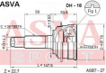 ШРУС НАРУЖНЫЙ 22x52x24 DH-18