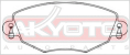 КОЛОДКИ ТОРМОЗНЫЕ ДИСКОВЫЕ ПЕРЕДНИЕ AKD-1248