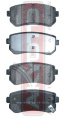 КОЛОДКИ ТОРМОЗНЫЕ ДИСКОВЫЕ ЗАДНИЕ AKD-0436