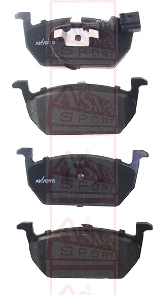 КОЛОДКИ ТОРМОЗНЫЕ ДИСКОВЫЕ ПЕРЕДНИЕ AKD-23109