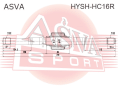 ПОЛУОСЬ ПРАВАЯ HYSH-HC16R