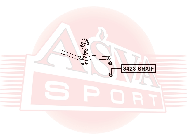 СТОЙКА СТАБИЛИЗАТОРА ПЕРЕДНЕГО 3423-SRXIF