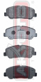 КОЛОДКИ ТОРМОЗНЫЕ ДИСКОВЫЕ ПЕРЕДНИЕ AKD-1527