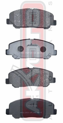 КОЛОДКИ ТОРМОЗНЫЕ ДИСКОВЫЕ ПЕРЕДНИЕ AKD-1527