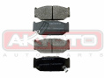 КОЛОДКИ ТОРМОЗНЫЕ ДИСКОВЫЕ ПЕРЕДНИЕ AKD-07105