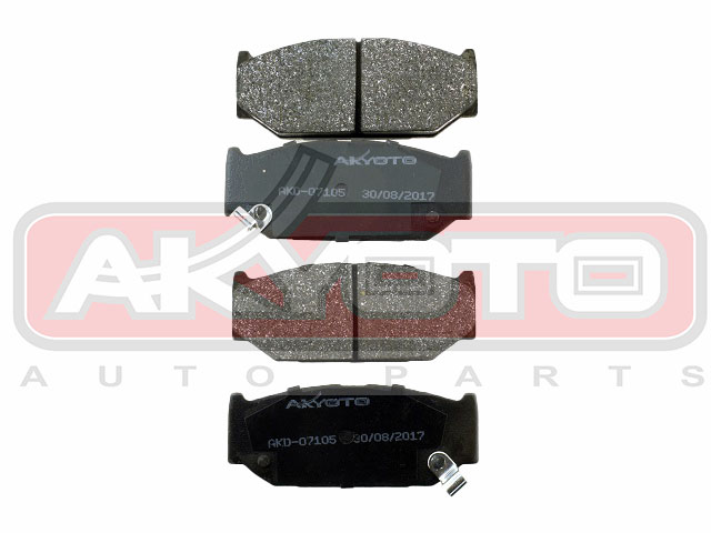 КОЛОДКИ ТОРМОЗНЫЕ ДИСКОВЫЕ ПЕРЕДНИЕ AKD-07105