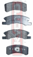 КОЛОДКИ ТОРМОЗНЫЕ ДИСКОВЫЕ ПЕРЕДНИЕ AKD-6428