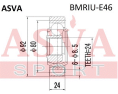 ШРУС ВНУТРЕННИЙ ЗАДНИЙ 24x92 BMRIU-E46