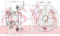 СТУПИЦА ЗАДНЯЯ NSWH-A60R